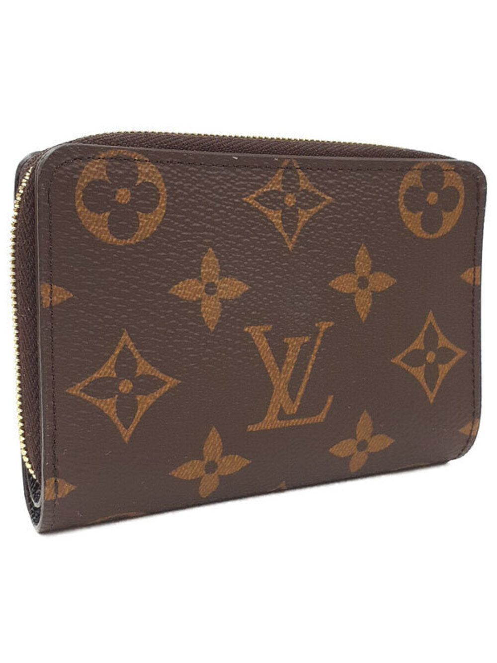 Louis Vuitton Bi Lou fold Portefeuille Wallet Reverse Monogram Short Brown